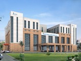 A view of Jaypee Hospital Noida U.P.