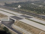A view of Yamuna Expressway at 12 Km from Zero Point