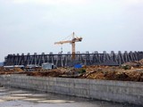 Construction work in progress at 1980 MW Bara Thermal Power Plant (Phase-I)2