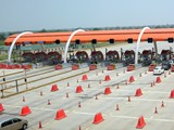 Toll Plaza on Yamuna Expressway at Jewar